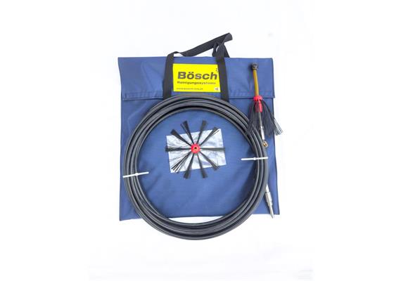 Airmaster - Ultra 8 m  rotierende Reinigungswelle KWL  inkl. 2 Bürsten und Tragtasche