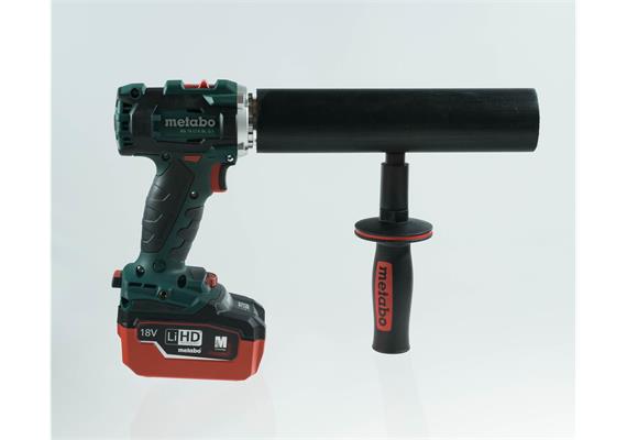 Akkubohrmaschine Metabo  Handgriff angepasst auf LRS-Klemmstück  BS 18 LTX BL Q I