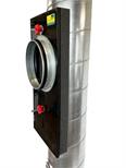 Anschlussplatte AP 2050  für Absaugschlauch 200 mm