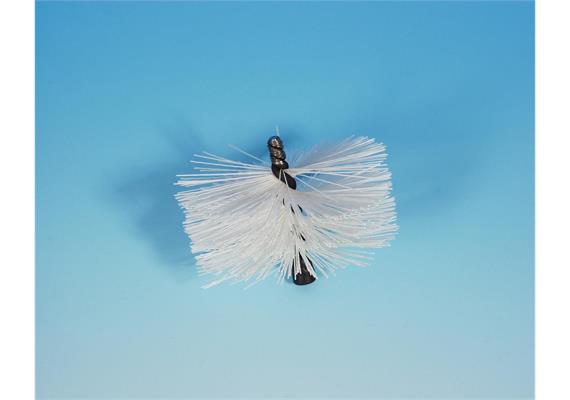 Nylonbürste M8 fein 100 mm  Einlage 50 mm, zu Rohrhexe