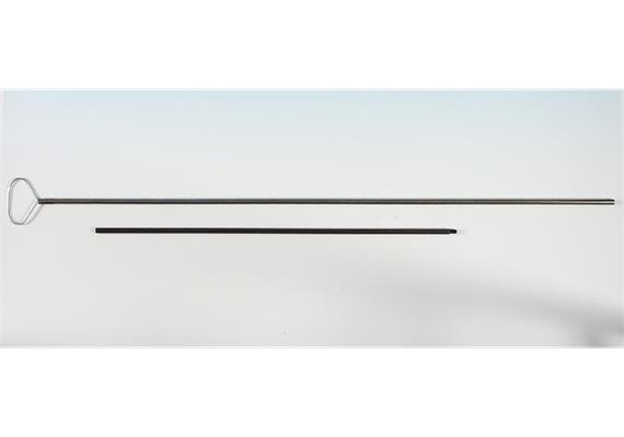 Verlängerung zu Hovalgriff M8 / 60 cm  auslaufend